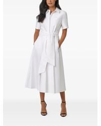 Toccin - Megan Tie-Front Short-Sleeve Shirt Dress - Lyst