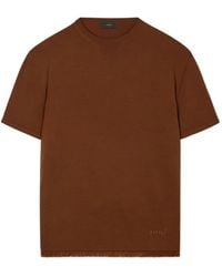 Alanui - Fringed Logo-Embroidered T-Shirt - Lyst