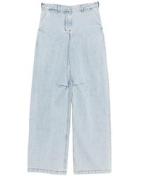 Entire studios - Wide Leg Jeans - Lyst