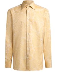 Etro - Jacquard Floral Shirt - Lyst