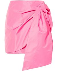 MSGM - Minifalda con lazo - Lyst