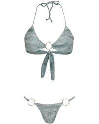 Amir Slama - X Jade Picon Maillot De Bain À Fleurs - Lyst