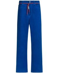 Marni - Straight-Leg Twill Trousers - Lyst