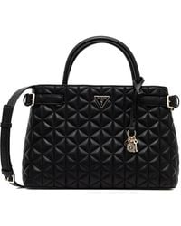 Guess - Paisleigh Quilted Tote-Bag - Lyst
