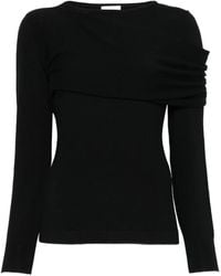 P.A.R.O.S.H. - Draped Sweater - Lyst