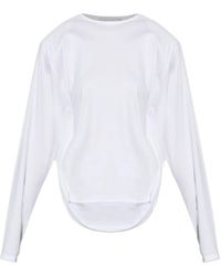 IRO - Arum Ruffled Long-Sleeve T-Shirt - Lyst