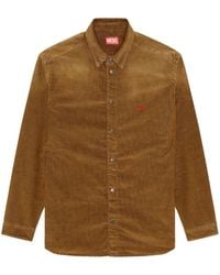 DIESEL - D-Simply-Over Corduroy Shirt - Lyst