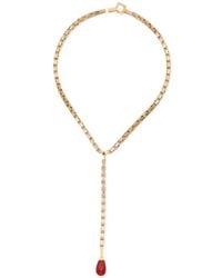 Ivi - Signorey Chain Drop Necklace - Lyst