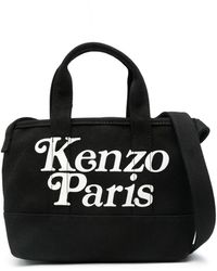KENZO - Petit sac cabas à logo imprimé - Lyst