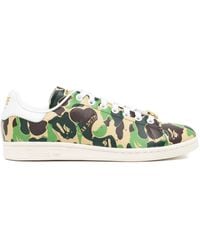 A Bathing Ape - X Adidas Stan Smith Trainers - Lyst