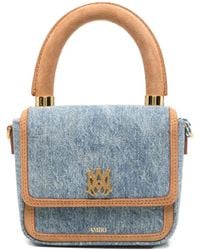 Amiri - Borsa Tote Con Placca Ma Micro - Lyst