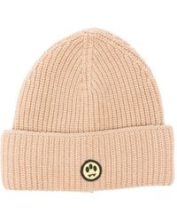 Barrow - Gerippte Beanie Mit Smiley - Lyst