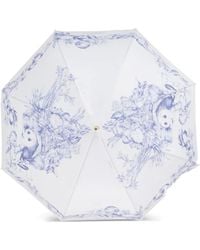 Moschino - Sketch-Print Umbrella - Lyst