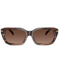 Michael Kors - Geometric-Frame Sunglasses - Lyst