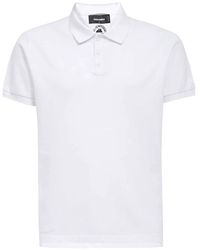 DSquared² - Logo-Print Polo Shirt - Lyst