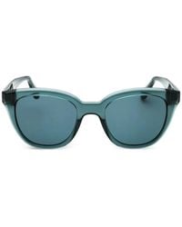 Ferragamo Eyewear - Round-Frame Sunglasses - Lyst