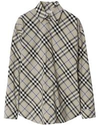 Burberry - Camisa A Cuadros - Lyst