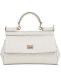 Dolce & Gabbana - Sicily Leather Tote Bag - Lyst