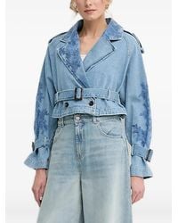 Ermanno Scervino - Chaqueta vaquera bordada - Lyst