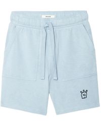 Zadig & Voltaire - Pablo Slub Shorts - Lyst