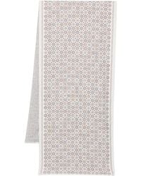 Dell'Oglio - Patterned Silk Scarf - Lyst