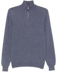 Fedeli - Sweater Met Print - Lyst