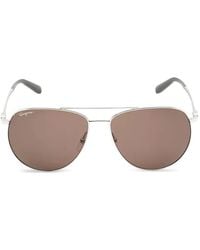Ferragamo - Pilot-Frame Sunglasses - Lyst