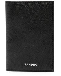 Sandro - Reconstituted Leather Wallet - Lyst