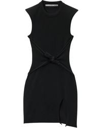 Alexander Wang - Mini-Jurk Met Geknoopte Taille - Lyst