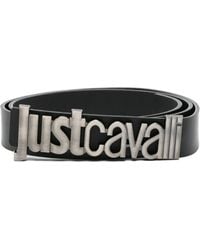 Just Cavalli - ロゴ レザーベルト - Lyst