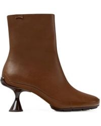 Camper - Right Left Leather Ankle Boots - Lyst