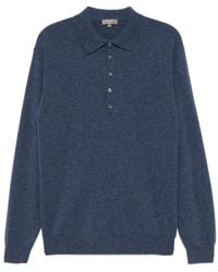 N.Peal Cashmere - Greenwich Polo Shirt - Lyst