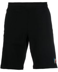 Paul Smith - Embroidered-logo Bermuda Shorts - Lyst