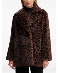 Joseph Ribkoff - Manteau Croisé À Imprimé Léopard - Lyst