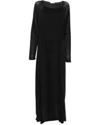 Ruohan - Soma Drawstring Long-Sleeve Maxi Dress - Lyst