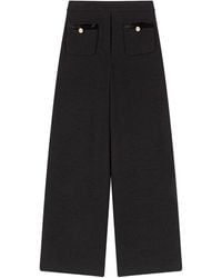 Maje - Buttoned-Pocket Trousers - Lyst