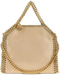 Stella McCartney - Petit Sac Cabas Falabella À Bord En Chaîne - Lyst
