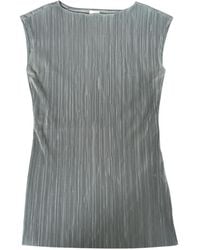 Calvin Klein - Pleated Top - Lyst