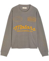 CHERRY LA - Logo-Print Mesh Long-Sleeve T-Shirt - Lyst