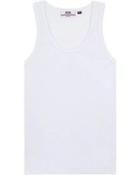 Gcds - Logo-Embroidery Tank Top - Lyst