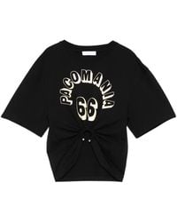 Rabanne - Ring-Detail T-Shirt - Lyst