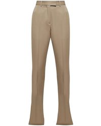 The Attico - Virgin-Wool Tailored Trousers - Lyst