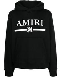 Amiri - Ma Bar Black Hoodie mit Logo - Lyst