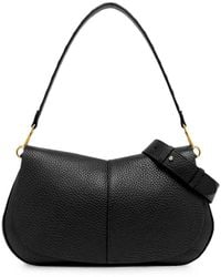 Gianni Chiarini - Helena Grained Leather Clutch Bag - Lyst