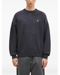 A Bathing Ape - One Point ロゴアップリケ セーター - Lyst