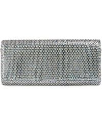 Le Silla - Gilda Crystal-Embellished Clutch Bag - Lyst