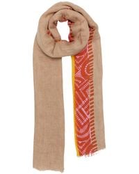 Lovat & Green - Sciarpa Equinox Con Stampa Geometrica - Lyst