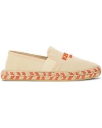 KENZO - Espadrillas Con Ricamo Logo - Lyst