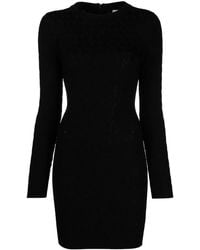 Michael Kors - Minikleid Aus Monogramm-Jacquard - Lyst