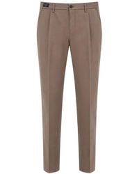 Paul & Shark - Pantalon De Tailleur À Détails Plissés - Lyst